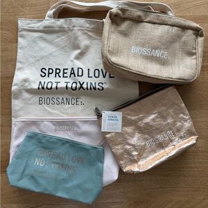 New Biossance bags - 5 pieces